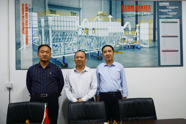 陜西省無機(jī)鹽協(xié)會(huì)會(huì)長(zhǎng)蒞臨科利瑞克